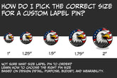 How Do I Pick the Correct Size for a Custom Lapel Pin? | Bella Forge